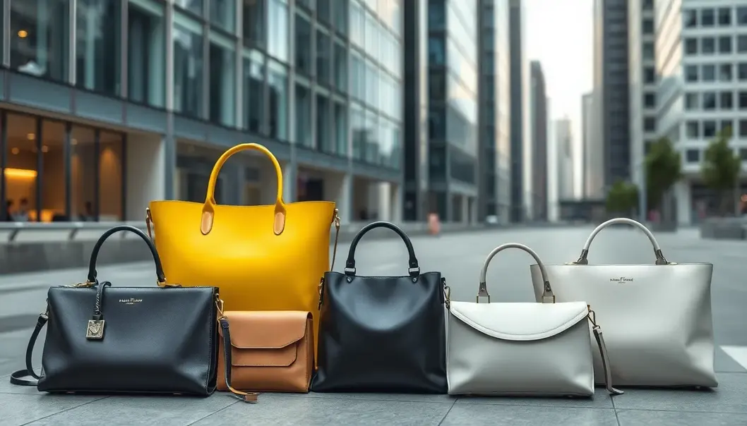 Vintage handbags reflecting the glamour and style of early fashion.