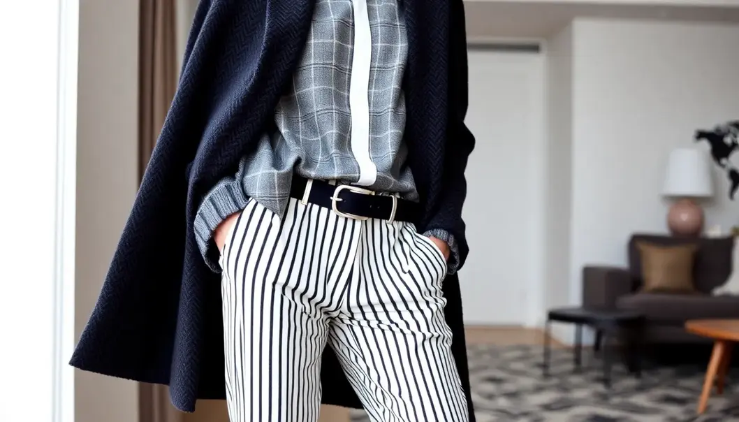 A tidy closet showcasing the elegance and versatility of monochrome fashion essentials.